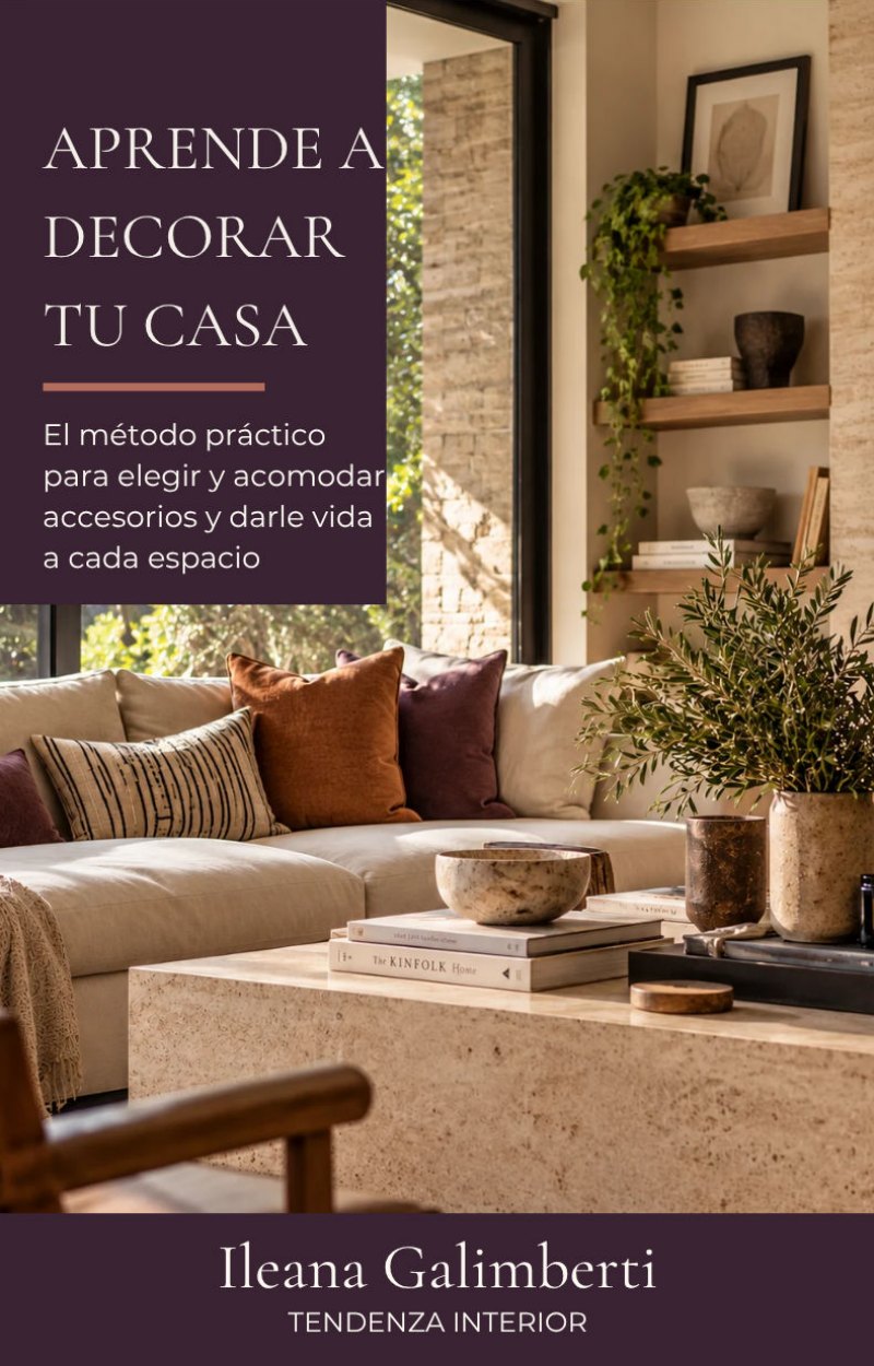 Portada de Aprende a decorar tu casa